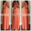 Sexy Deep V Neck Sleeveless Long Maxi Dress Halter Hollow Out Backless Side Split Dress For Party