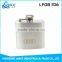 Factory wholesale good quality hip flask metal candle holder base for wine bottle