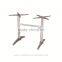 Metal outdoor patio furniture leg wrought iron table base