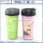 Yongkang Wholesale Eco-friendly Feature Starbucks Plastic Cup Thermos Coffee Tumbler With PP lid