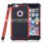 2015 New Design Factory Price Silicon+PC Cell Phone Rugged Case with Football Lines for asus zenfone 5 Mobile Phone Accessory