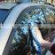 Blue Color Car Microfiber Cleaning Towels Low Price