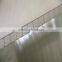 long life span uv coating sunlight roofing color hollow polycarbonate sheet for motor shed