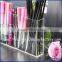 acrylic lipstick holder makeup brush organizer display stand case