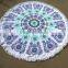 round beach towels with tassel