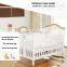 Baby Furniture Wood Children Bed Wooden Baby Cribs Pine Toddler Bed