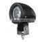 Round 10W LED Work Light 2 Inch 10 Watt Black LED Mini Auxiliary Work Light For Motorcycle car 4X4 Offroad