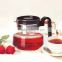 heat resistant borosilicate glass tea pot 1200Q1500Q