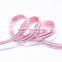 Pink velvet ribbon for decoration
