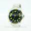 Fashionable Japan Movt Steel Band Alloy Case Quartz Stainless Steel Back Watch