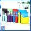 Wholesale plastic pocket cover spiral notebook with a ball pen forpromotional gifts