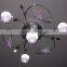 2015 Modern 3 light silver chandelier ceiling lamp/light with CE