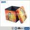Convenient Fabric Foldable Storage Stool Ottoman
