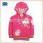 (F3365) fuchsia 2-6Y children's clothing china wholesale cheap nova kids girl baby wear winter coats