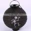 Factory Wholesale Pumpkin Paper Lampion LED Light Lantern Halloween Happy halloween Ghost Paper Lamp
