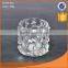 2016 new design glass candle holder for home&garden wedding table centerpieces