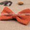 Uniform Red Cotton Butterfly Bow Tie For Students