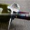 clear customised crystal wine bottle stopper for wedding favors