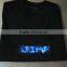 led cap scrolling message fashion wholesale t-shirt led display