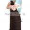 Custom high quality durable brown denim apron