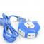 3 pin and 2 pin with 7ways roundness design multi electric power extension socket