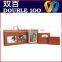 customized hot sale leather album cover with suitcase made in China