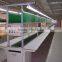 Electronic Paint Iron Type Opposite Desk Assembly Line Single Belt Conveyor Assembly Line Equipment