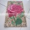High quality super soft plain flower fashion kids carpet rugs