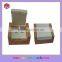 Foldable cuff link box wooden presentation men cuff link boxes