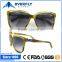 2015 new big frame stylish square acetate sunglasses with blue stone big diamond picture frames
