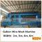 Hexagonal wire mesh machine