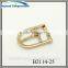 25mm real guangdong gold plated arch H shape buckle