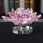 blue lotus flower apperance crystal gifts for Christmas