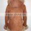 Dyed Color Mongolian Lamb Fur Long Coat Sheep Fur Jacket Whole And Retail