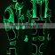 Full color Fiber Optic tron dance Jumpsuits, DMX512 controlled Tron dance jumpsuits