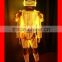Remote RGB color LED robot costumes