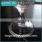LX-B047 Bead Design Thick Stem Crystal Red Wine Glass