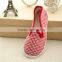 hand knitted classic shoes for women