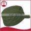 Big Size Cotton Fitted Military Cap with flat top
