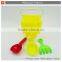 Plastic sand castle molds toy beach toys set for kids