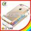 OEM crystal transparent electroplated tpu Phone Case for iphone 5