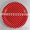 happy birthday beautiful red party plates