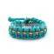 fashion paracord bracelet with adjustable closure