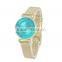 Hot selling new fashion design mesh band colorful dial female watches make your own watch