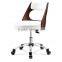 2015 New Soft Cushion Plywood Wheels Chairs for Restaurant Use