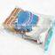 Clear plastic vacuum compressed bag for clothing