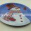 Top Grade And Large Round Metal Tin Food Serving Tray