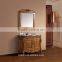 Solid wood carcase material and rubber wood classic style bathroom furniture WTS211