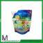 Food packaging plsatic bag, spouted special shape stand up pouch, plastic packaging bag