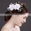MYLOVE Women Flower Crystal Rhinestone Pearls Bridal Hair Comb Clip Wedding Bridal MLF130